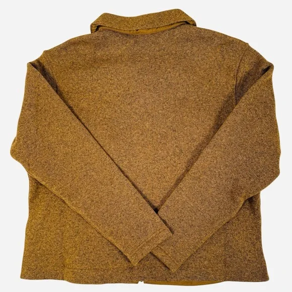 Patagonia Better Sweater Zippered Chore Jacket Womens XL Raptor Brown Fleece New - Picture 3 of 7